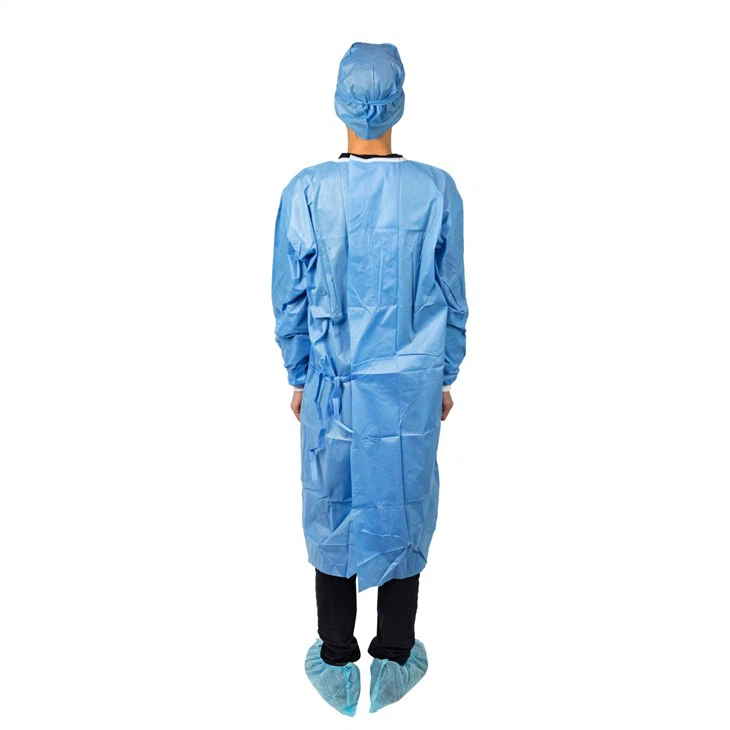 Disposable reinforced surgical gown 2
