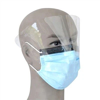 Kirurgisk ansigtsmaske med visirskjold