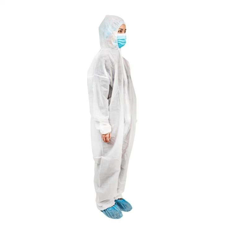 white disposable coveralls 3