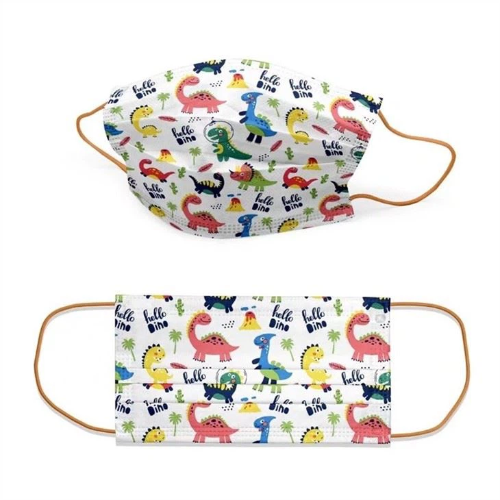 New Printed Kids Masks